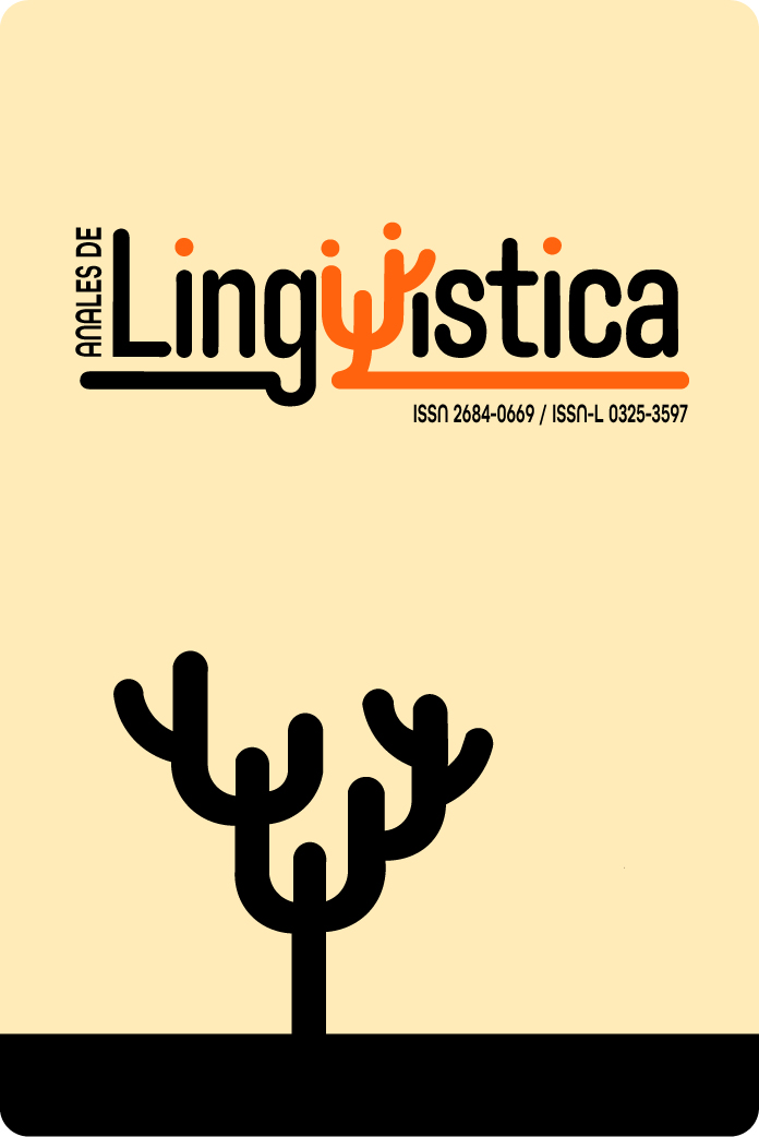 Imagen del portal de Anales de Lingüística